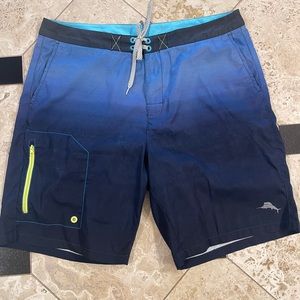 Mens Tommy Bahama swim shirts, ombre, sz 36 $29